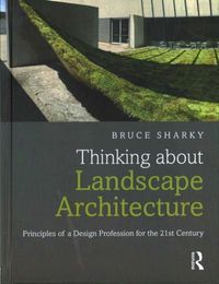 Produktbild: Sharky, B: Thinking about Landscape Architecture