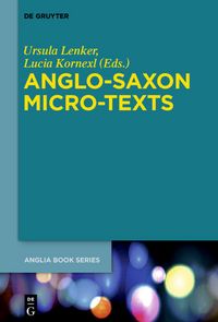 Produktbild: Anglo-Saxon Micro-Texts