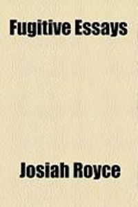 Produktbild: Fugitive Essays