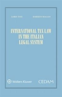 Produktbild: International tax law in the italian legal system
