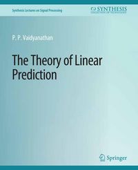 Produktbild: The Theory of Linear Prediction