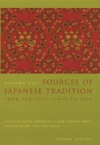 Produktbild: Sources of Japanese Tradition