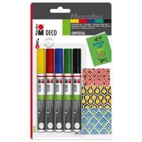 Produktbild: Marabu Deco Painter Basic 3-4mm 5 St&uuml;ck sortiert