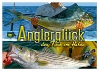 Produktbild: Anglergl&uuml;ck - den Fisch am Haken (Wandkalender 2026 DIN A2 quer), CALVENDO Monatskalender