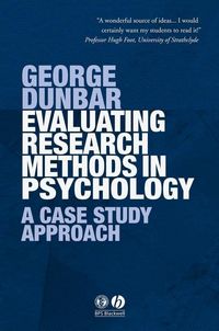 Produktbild: Evaluating Research Methods in Psychology