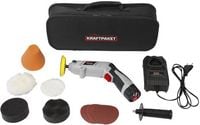 Produktbild: Dino KRAFTPAKET Multiplex Drehbar in Stabform 640256 Akku Rotationspoliermaschine 10.8 V 100 W 400 - 3000 U/min 80 mm