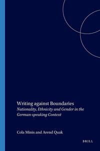 Produktbild: Writing against Boundaries