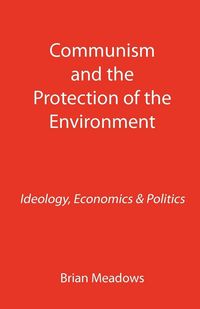 Produktbild: Communism and the Protection of the Environment
