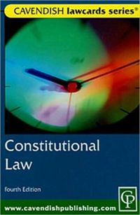 Produktbild: Routledge-Cavendish: Cavendish: Constitutional Lawcards 4/e