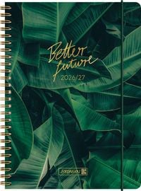 Produktbild: Sch&uuml;lerkalender 2026/2027 "Better future" | A5, Kunststoff
