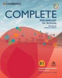 Produktbild: Complete Preliminary for Schools Student's Book Without Answers with Online Practice and Workbook Without Answers with Audio Download