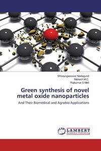 Produktbild: Green synthesis of novel metal oxide nanoparticles