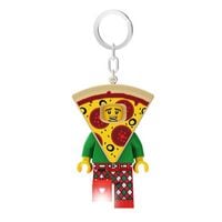 Produktbild: LEGO Pizza Schl&uuml;sselanh&auml;nger mit Taschenlampe