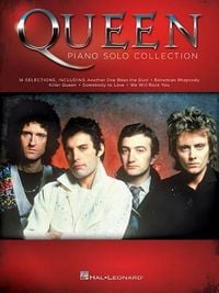 Produktbild: Queen Piano Solo Collection Piano Solo Sheet Music Songbook for Intermediate Players Rock Classics for Practice Performance and Recitals by Queen Music Book for Students Teachers and Fans
