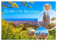 Produktbild: Ein Herz f&uuml;r Barcelona (Wandkalender 2026 DIN A2 quer), CALVENDO Monatskalender