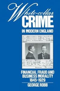 Produktbild: White-Collar Crime in Modern England