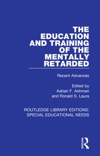 Produktbild: The Education and Training of the Mentally Retarded