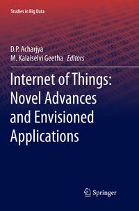 Produktbild: Internet of Things: Novel Advances and Envisioned Applications