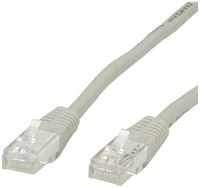 Produktbild: Value 21.99.0910 RJ45 Patchkabel CAT 6 U/UTP 10.00 m Grau 1 St.