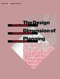 Produktbild: The Design Dimension of Planning