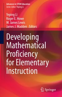 Produktbild: Developing Mathematical Proficiency for Elementary Instruction