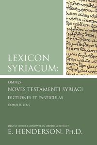 Produktbild: Syriac New Testament and Lexicon Syriacum