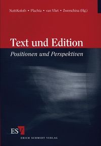 Bild vom Artikel Text und Edition vom Autor Rüdiger Nutt-Kofoth