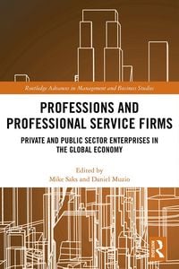 Produktbild: Professions and Professional Service Firms