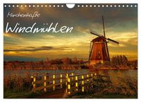 Produktbild: M&auml;rchenhafte Windm&uuml;hlen (Wandkalender 2026 DIN A4 quer), CALVENDO Monatskalender
