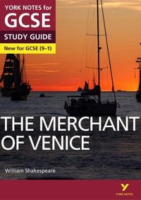 Produktbild: The Merchant of Venice York Notes GCSE English Literature Study Guide - for 2026, 2027 exams