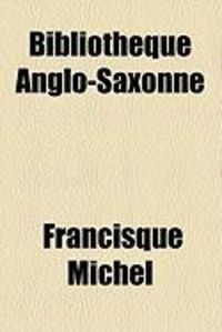 Produktbild: Bibliotheque Anglo-Saxonne