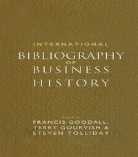 Produktbild: International Bibliography of Business History