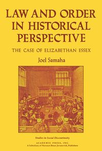 Produktbild: Law and Order in Historical Perspective