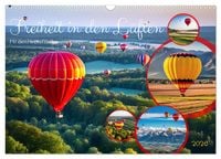 Produktbild: Freiheit in den L&uuml;ften . Mit dem Hei&szlig;luftballon unterwegs (Wandkalender 2026 DIN A3 quer), CALVENDO Monatskalender