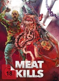 Produktbild: Meat Kills (uncut) - 2-Disc Limited Edition Mediabook - Cover C (Blu-ray + DVD)