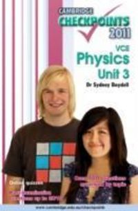 Produktbild: Cambridge Checkpoints VCE Physics Unit 3 2011