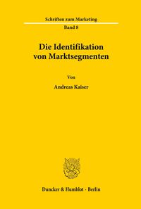 Produktbild: Die Identifikation von Marktsegmenten.