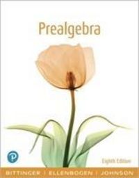Produktbild: Bittinger, M: Prealgebra