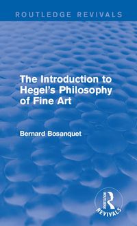 Produktbild: The Introduction to Hegel's Philosophy of Fine Art
