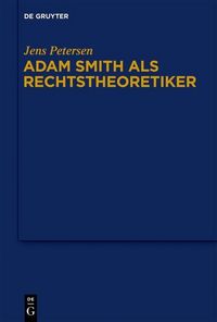 Produktbild: Adam Smith als Rechtstheoretiker