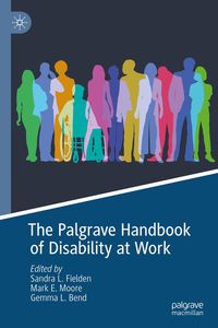 Produktbild: The Palgrave Handbook of Disability at Work
