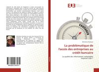 Produktbild: La probl&eacute;matique de l'acc&egrave;s des entreprises au cr&eacute;dit bancaire