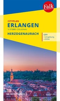Bild vom Artikel Falk Cityplan Erlangen 1:17.500 vom Autor 