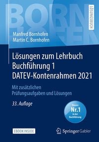Produktbild: L&ouml;sungen zum Lehrbuch Buchf&uuml;hrung 1 DATEV-Kontenrahmen 2021
