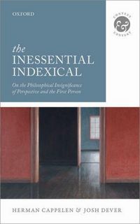 Produktbild: Cappelen, H: Inessential Indexical