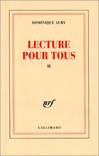 Produktbild: Lecture pour tous. 2