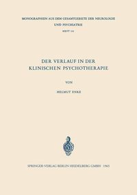 Produktbild: Der Verlauf in der Klinischen Psychotherapie