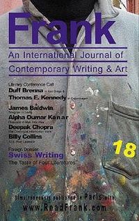 Produktbild: Frank 18(swiss Writing): An International Journal of Contemporary Writing