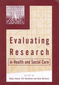 Produktbild: Evaluating Research in Health and Social Care
