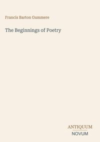Produktbild: The Beginnings of Poetry